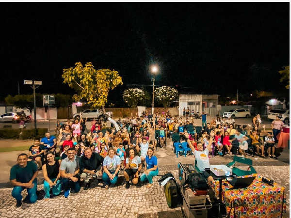 CineSolar em parceria com a CPFL e Prefeitura de Beberibe  promoveu sessões gratuitas de cinema.